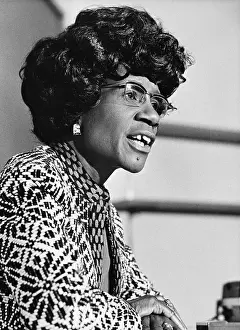 Representative Prints: Shirley Chisholm, 1972
