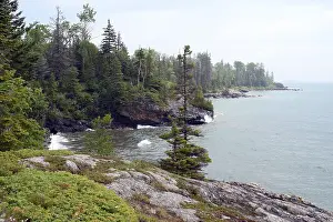 Waters Prints: Shore Of Isle Royale, Lake Superior Landscape, Michigan