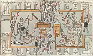 Aztec Prints: Siege of Tenochtitlan, 1521