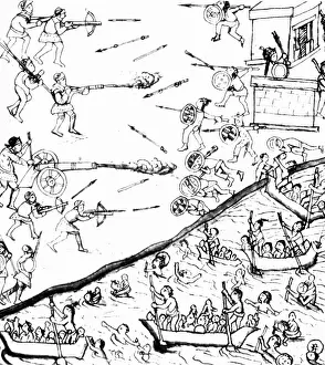Codex Prints: Siege of Tenochtitlan, 1521