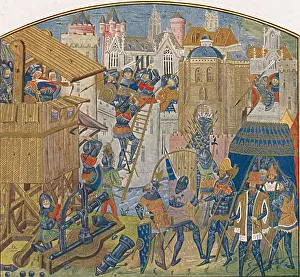Knighthood Prints: Siege Train, 15th Century