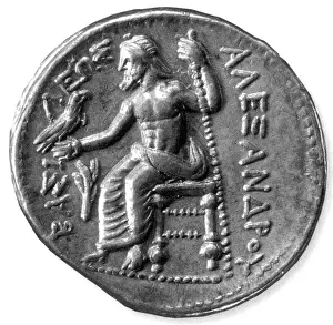 Religious Prints: Silver Tetradrachm of Alexander the Great