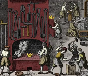 Workshop Prints: Silversmith's Workshop