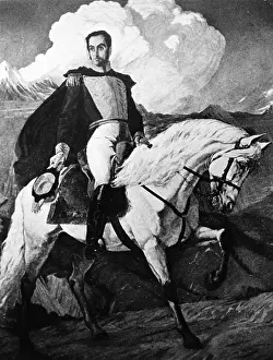 World Leaders Prints: Simon Bolivar, Venezuelan Political Leader
