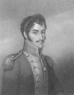 President Prints: Simon Bolivar, Venezuelan Political Leader