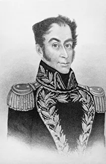 President Prints: Simon Bolivar, Venezuelan Political Leader