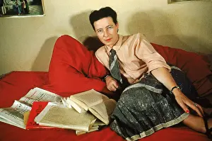 20th Prints: Simone de Beauvoir, 1952