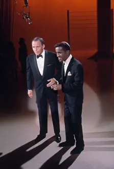 Rats Prints: Singer and actor Frank Sinatra and singer Sammy Davis, Jr