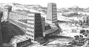 Wall Prints: Sixth Crusade, Siege of Jerusalem, 1229