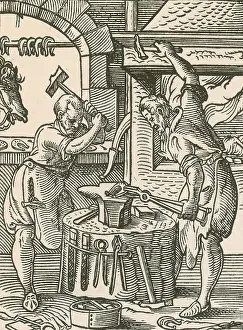 Smith Prints: The Smith, Medieval Tradesman