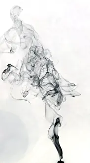 Smoke Prints: Smoke from a Candle