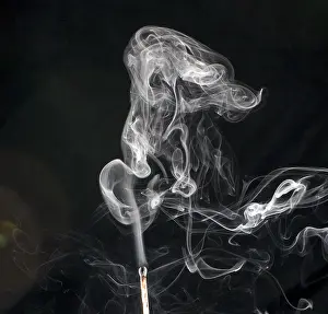 Chaos Prints: Smoke from a Match