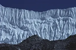 Cold Prints: Snowcapped Mountain