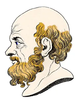 Athenian Prints: Socrates, Ancient Greek Philosopher