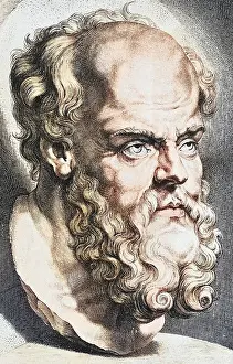 2023 Prints: Socrates, Ancient Greek Philosopher
