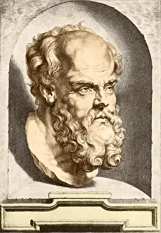 Fourth Prints: Socrates, Ancient Greek Philosopher