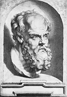 Fourth Prints: Socrates, Ancient Greek Philosopher