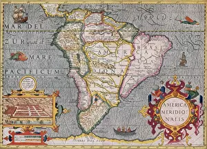 1606 Prints: South America, 1606