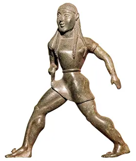Youth Prints: Spartan Girl Athlete