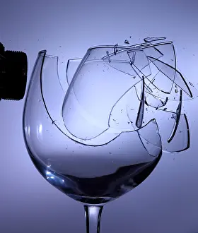 Density Prints: Speaker Breaking a Glass with Sound
