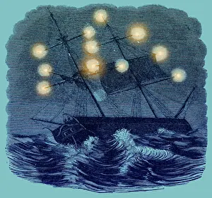 Strong Prints: St. Elmo's Fire, 1860