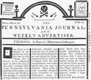 Broadside Prints: Stamp Act Opposition, 1765