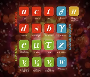 Particles Prints: Standard Model, Particle Physics