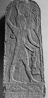 Sculpture Prints: Stele of Ba'al, 15th-13th Century BC