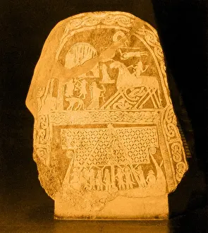 Stone Prints: Stele depicting Norse Mythology
