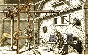 Stone Prints: Stone-Cutting Process, 17th Century