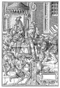 Reverse Prints: The Strappado, 1541