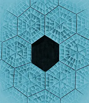Hexagonal Prints: Structure of Hailstone