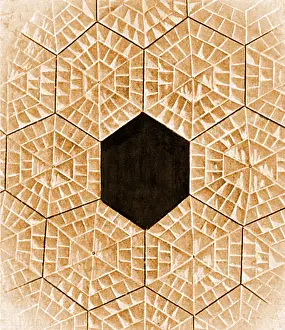 Hexagonal Prints: Structure of Hailstone
