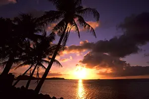 Waters Prints: Sunset at Tumon Bay, Guam