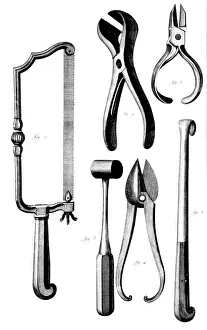 Science Prints: Surgical Instruments, 1772