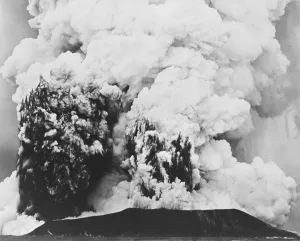 Volcanoes Prints: Surtsey Volcanic Island, 1960s