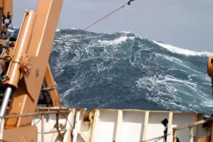 Wind Prints: Swells, Atlantic Ocean