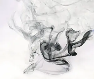 Chaos Prints: Swirling Smoke