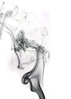 Chaos Prints: Swirling Smoke