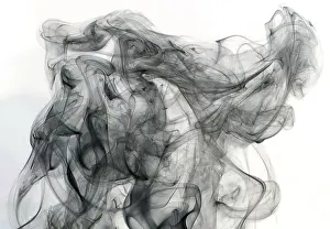 Chaos Prints: Swirling Smoke