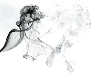 Chaos Prints: Swirling Smoke
