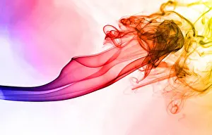 Chaos Prints: Swirling Smoke