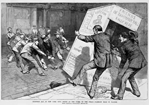 Hall Prints: Tammany Hall in Danger