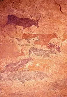 Prehistoric Prints: Tassili Rock Paintings