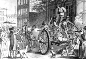 Government Prints: Tax Collector Tarred and Feathered, 1764