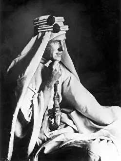 British History Prints: T.E. Lawrence, English Officer and Author