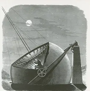 Science Prints: Telescope designed by Daniel C. Chapman