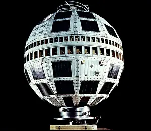 Technology Prints: Telstar 1 Before Launch, Historical Communications Satellite