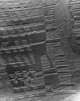 Point Prints: TEM of a Crystal of Barium Titanate