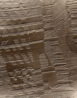Point Prints: TEM of a Crystal of Barium Titanate
